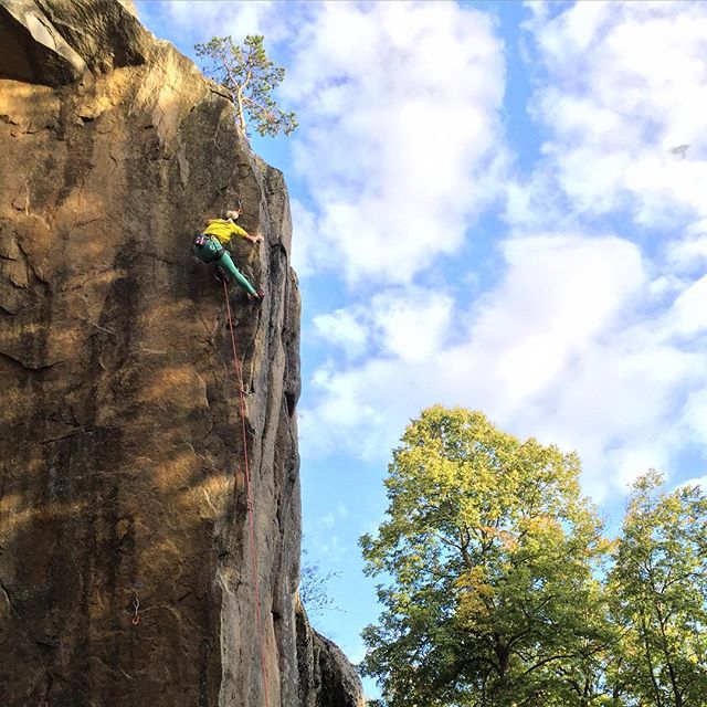 Fortsättningskurs klippklättring